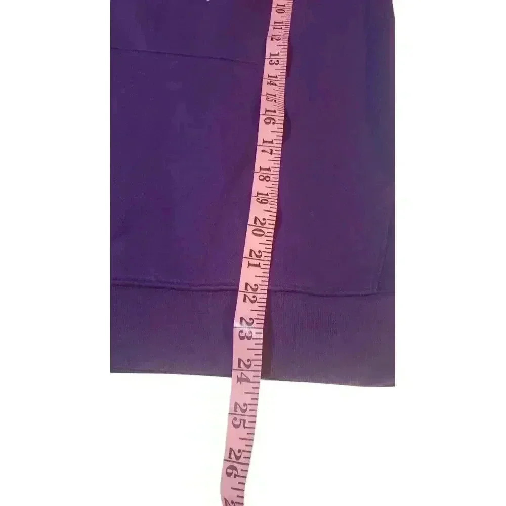 Carhartt Hoodie Purple Youth XL (14) Front Pockets Chest Logo Cotton Blend‎ - Picture 14 of 15
